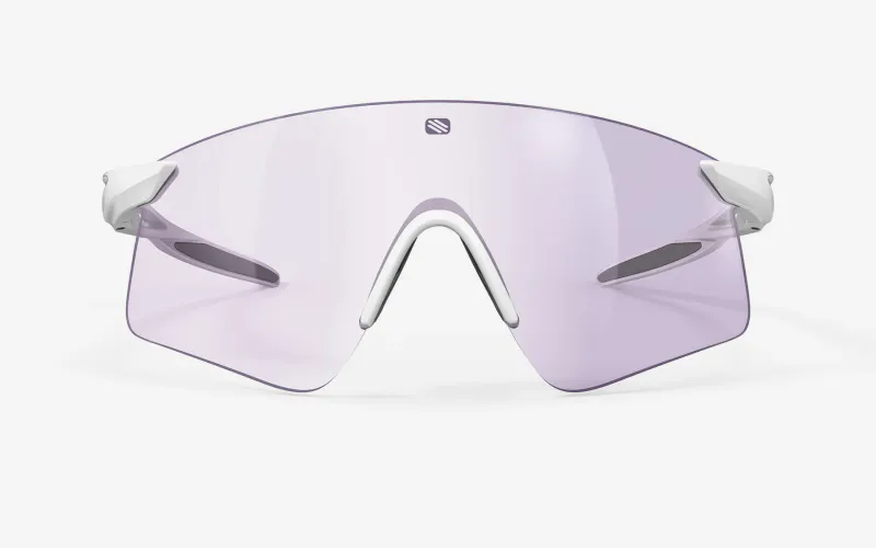 Rudy Project Astal Sphere- White Gloss ImpactX 2 Laser Purple