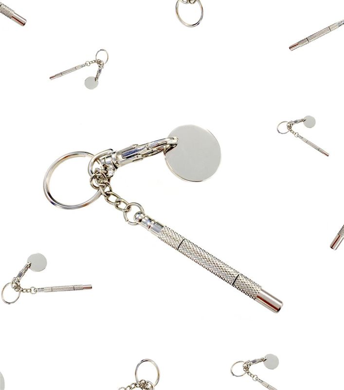 Nøkkelring med skrutrekkere