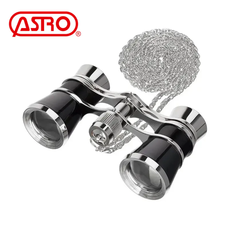 Astro 3x25 teaterkikkert, sort/sølv