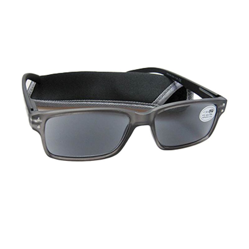 Lesebriller med solglass