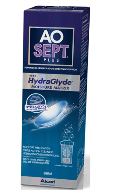 Aosept Plus with HydraGlyde 360ML 3 PK